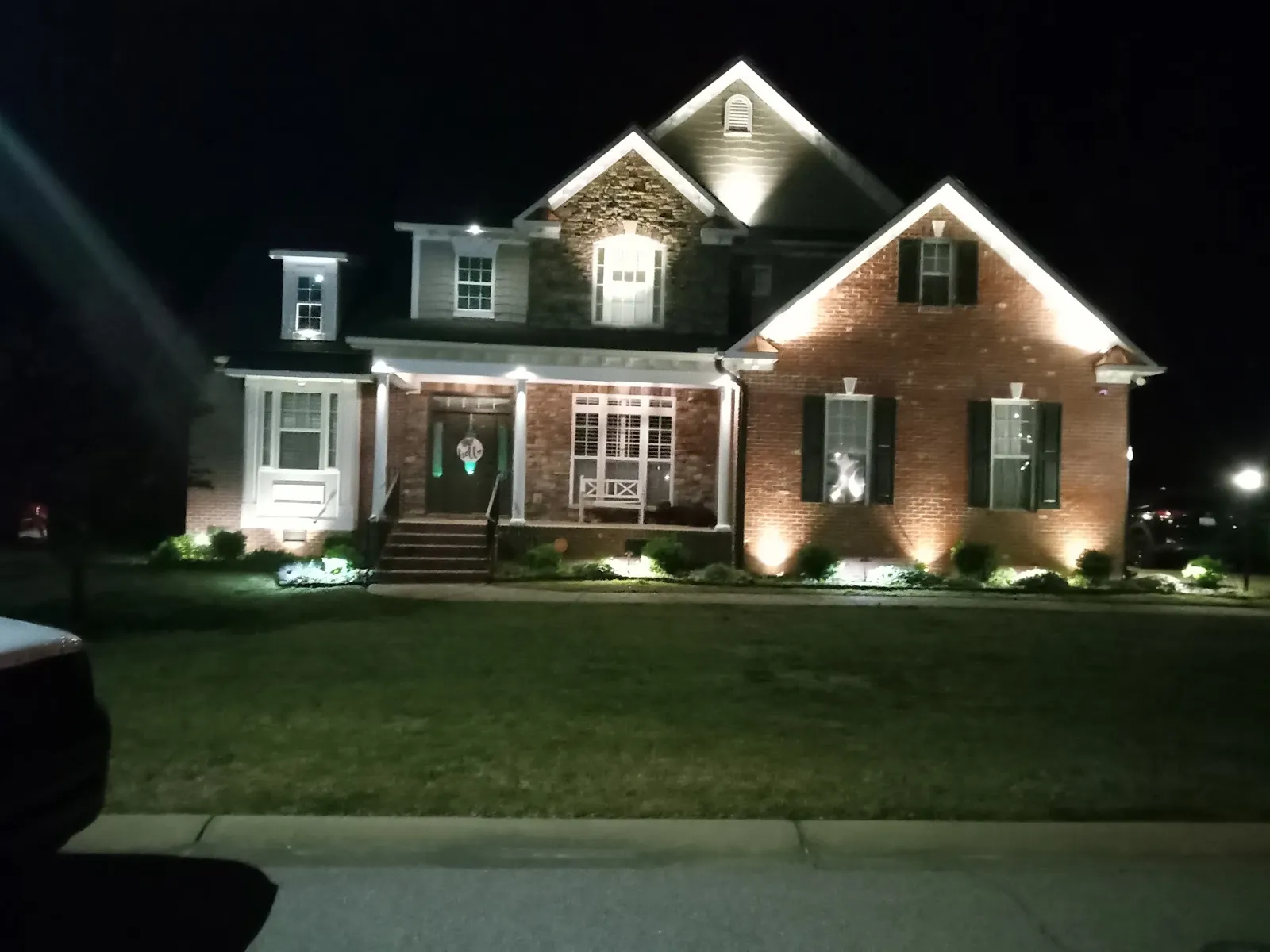 Outdoor security lighting Fayetteville NC